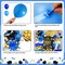 Blue & Gold 2026 Graduation Balloon Arch Kit – Class of 2026 Party Decorations with Number Balloons, Star Foil, Cap & Diploma Set